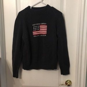 vintage polo knit